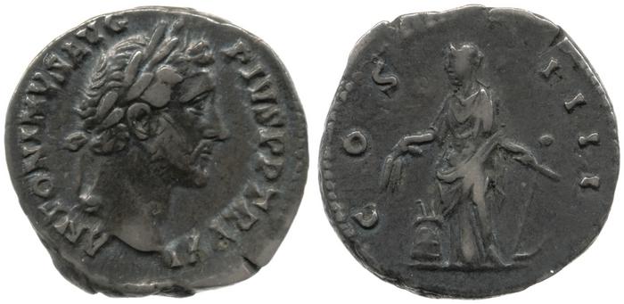 реверс RIC III Antoninus Pius 162