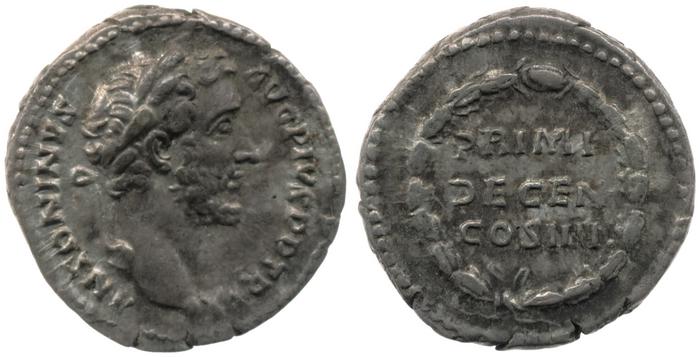 RIC III Antoninus Pius 171a, реверс, bm