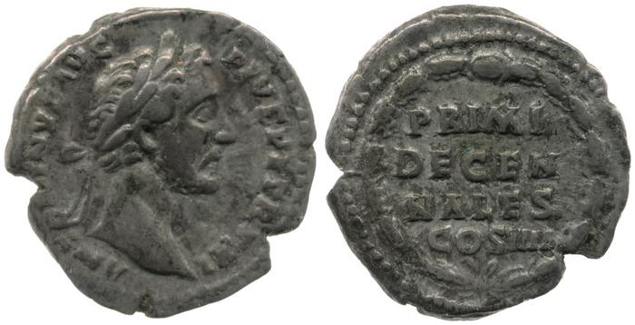 RIC III Antoninus Pius 172, реверс, bm