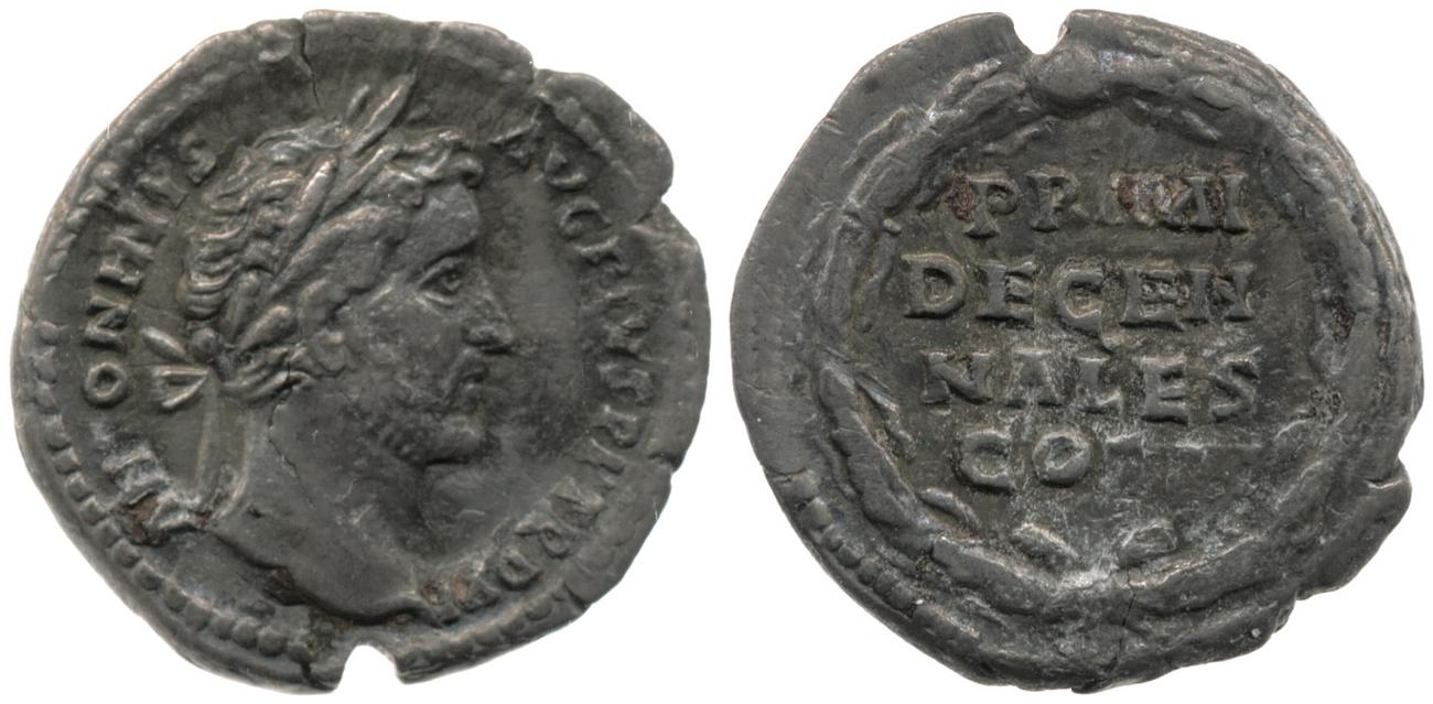 RIC III Antoninus Pius 172, аверс, bm