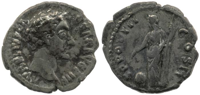 RIC III Antoninus Pius 446, реверс, bm