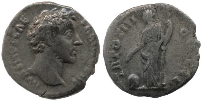 RIC III Antoninus Pius 446, реверс, bm