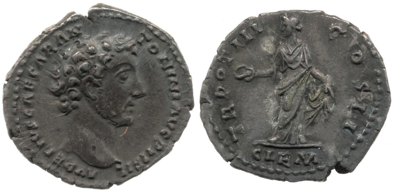 RIC III Antoninus Pius 448B, аверс, Британский музей