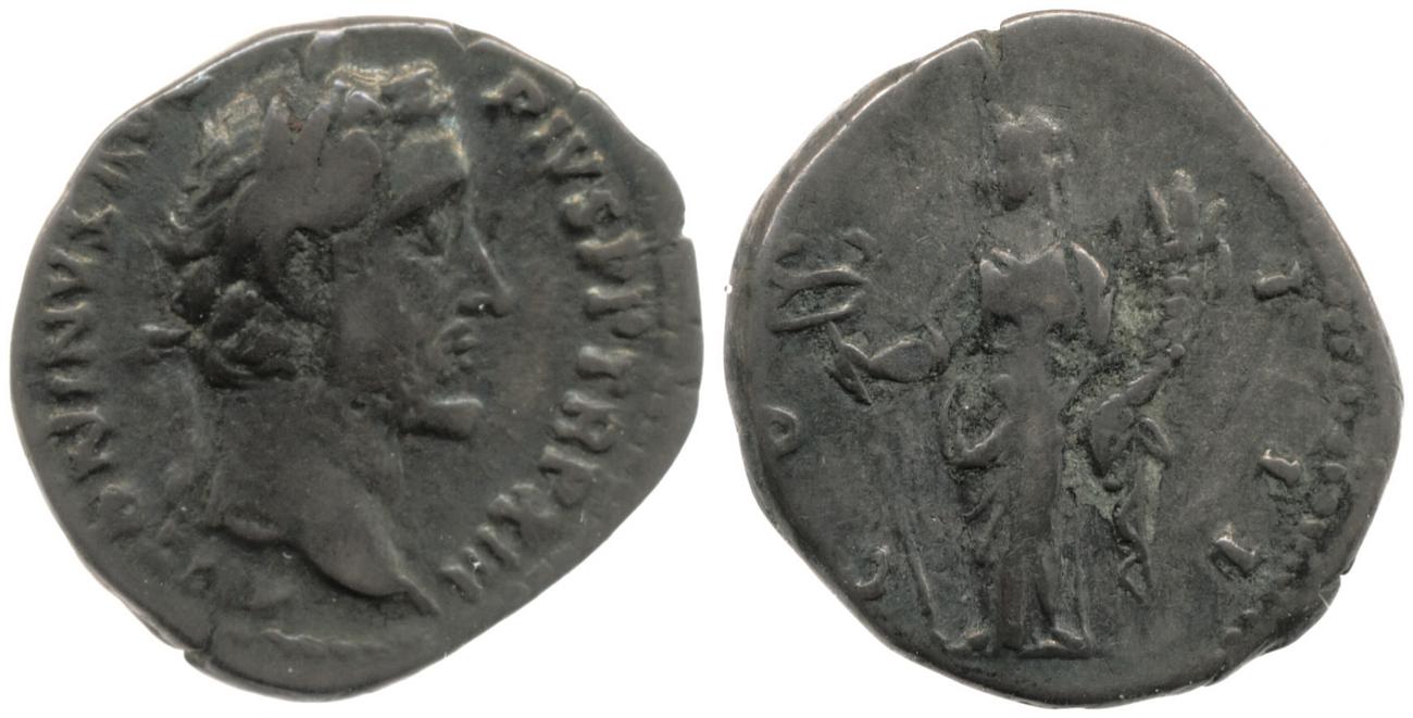 RIC III Antoninus Pius 187, аверс, bm