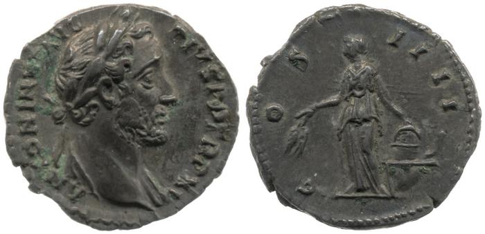 RIC III Antoninus Pius 204, реверс, bm