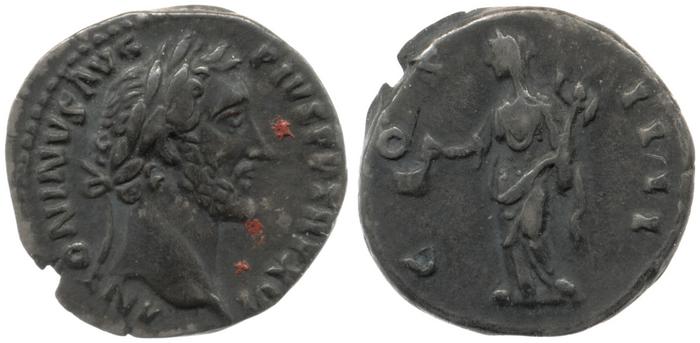 реверс RIC III Antoninus Pius 219