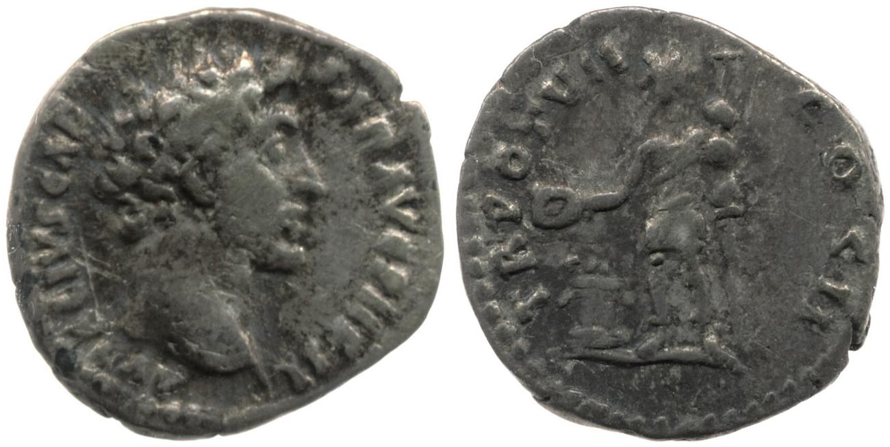 RIC III Antoninus Pius 458, аверс, Британский музей