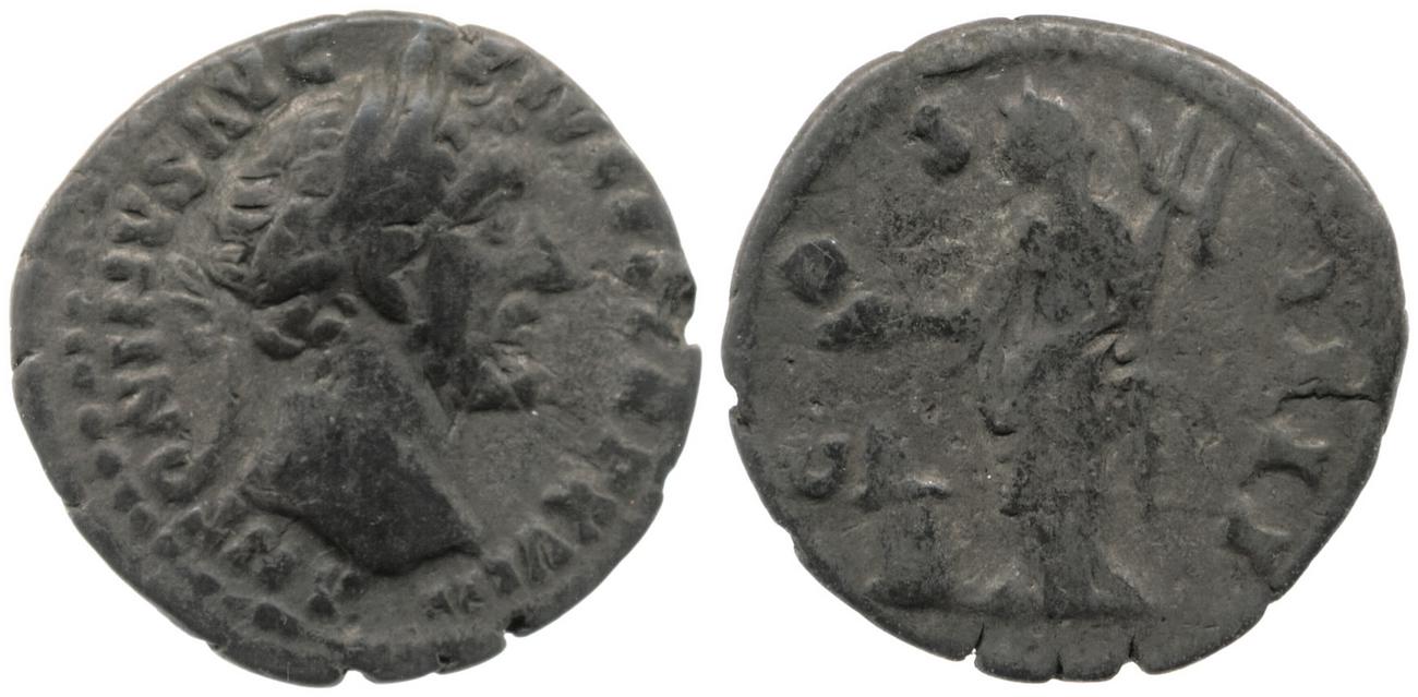 RIC III Antoninus Pius 238, аверс, bm