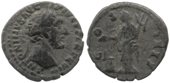 RIC III Antoninus Pius 238, реверс, bm