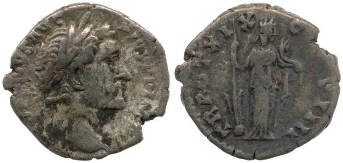 RIC III Antoninus Pius 251, реверс, bm