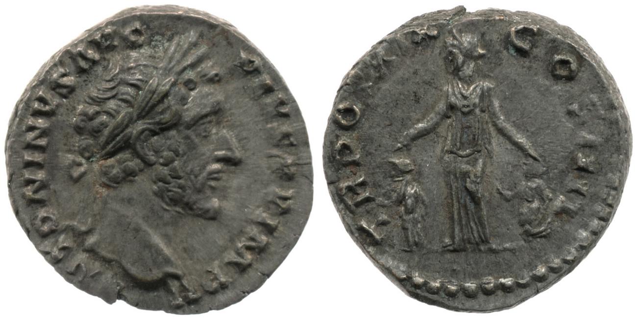 аверс RIC III Antoninus Pius 253A