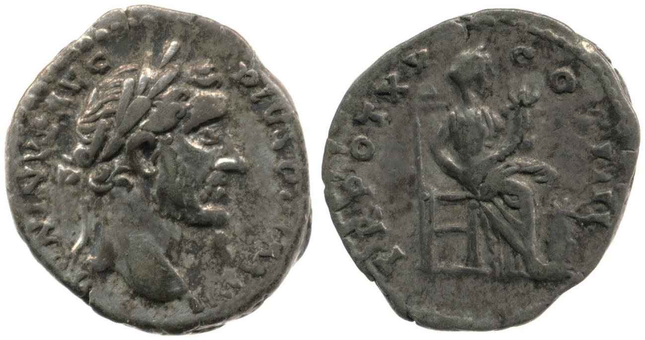 RIC III Antoninus Pius 262, аверс, bm