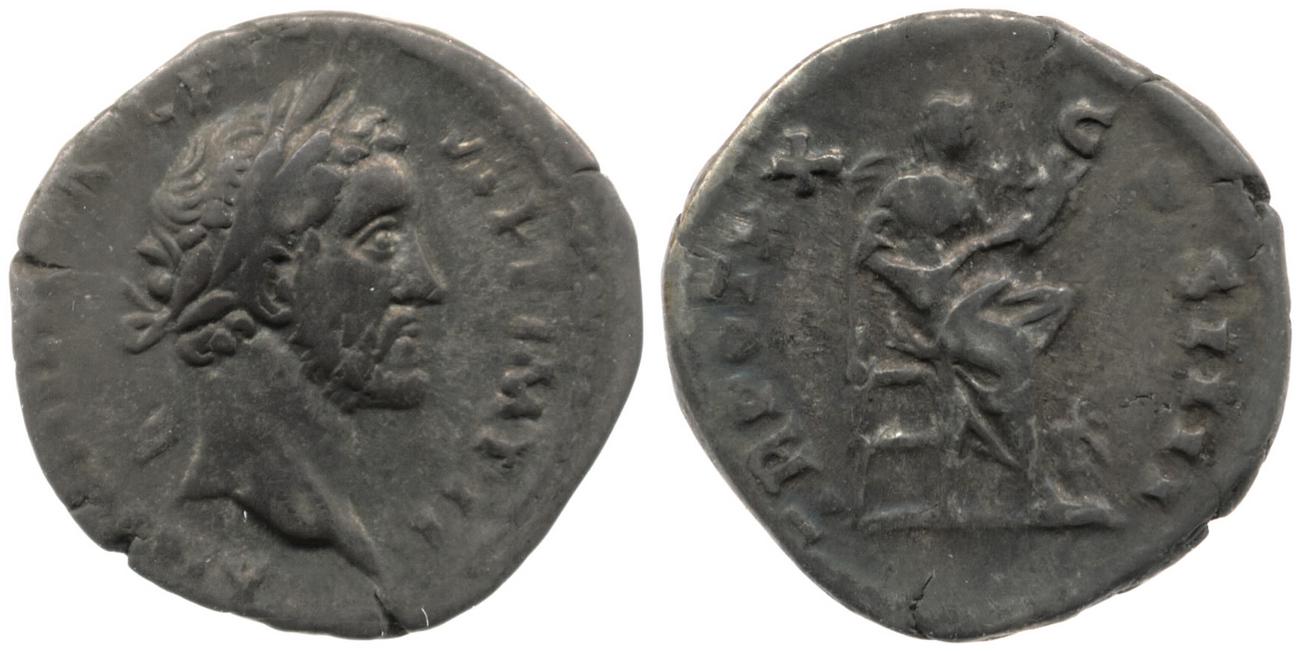 RIC III Antoninus Pius 262, аверс, bm