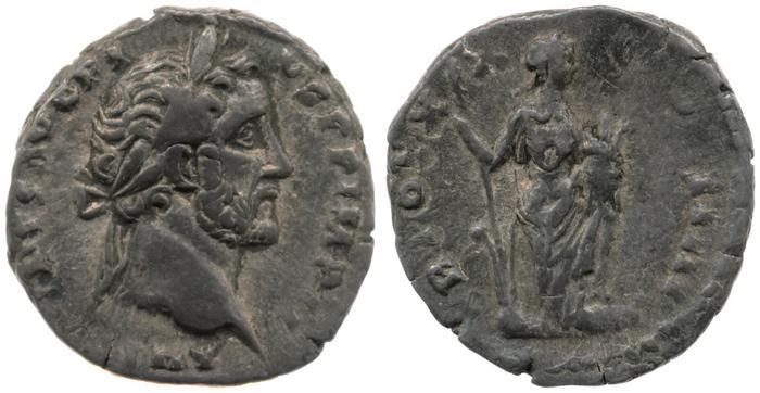 реверс RIC III Antoninus Pius 260