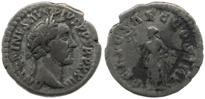реверс RIC III Antoninus Pius 298