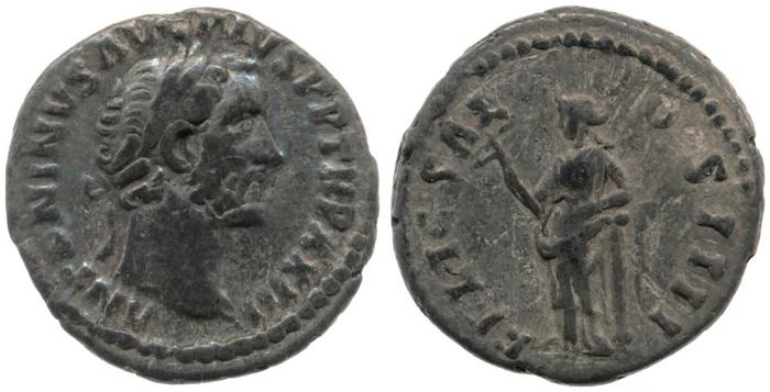RIC III Antoninus Pius 298, реверс, bm