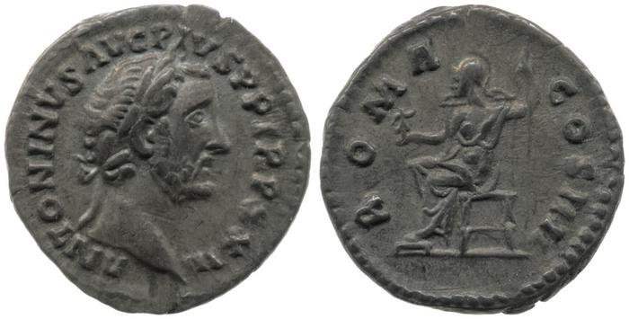 RIC III Antoninus Pius 303, реверс, Британский музей