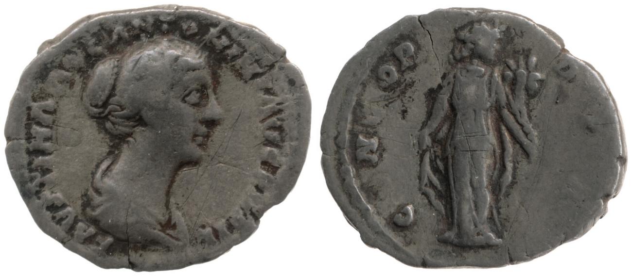 RIC III Antoninus Pius 500b, аверс, Британский музей