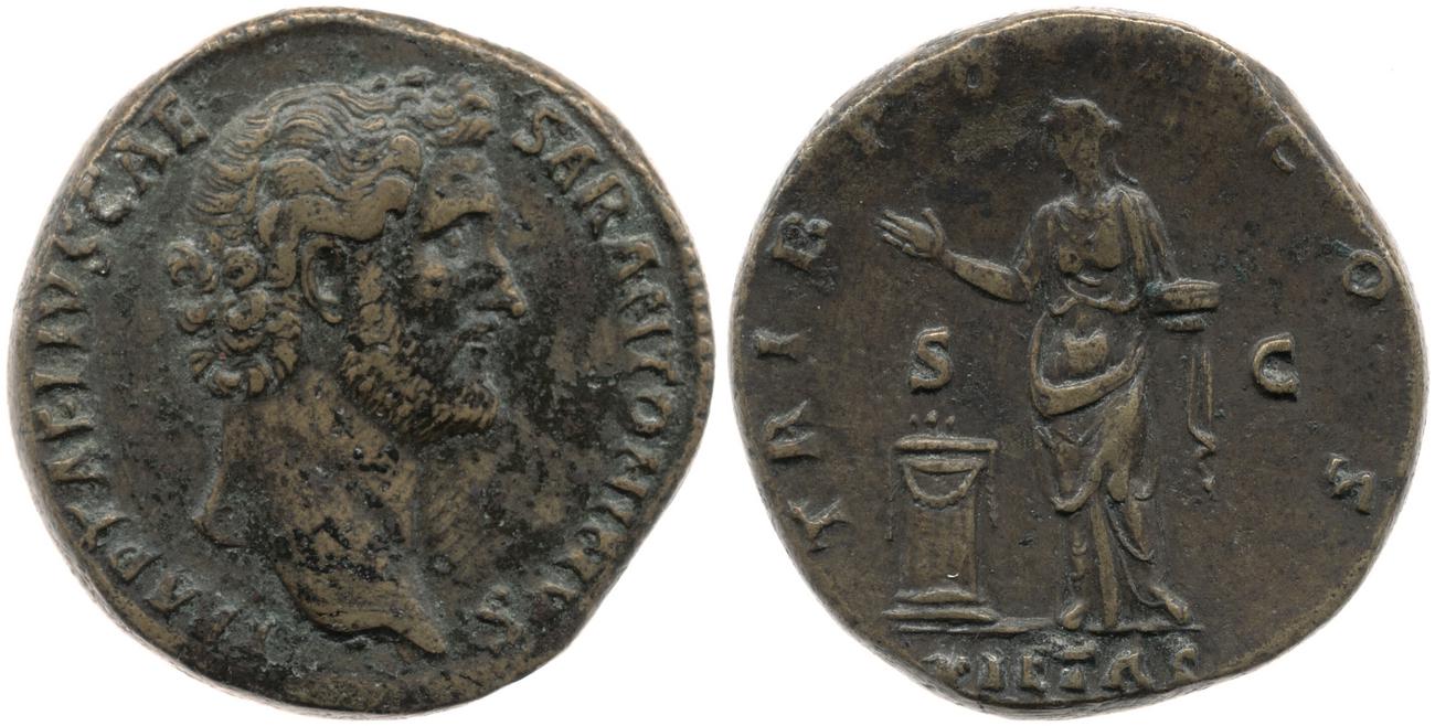obverse RIC II, Part 3 (second edition) Hadrian 2739