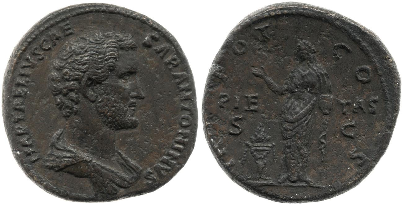 аверс RIC II, Part 3 (second edition) Hadrian 2744