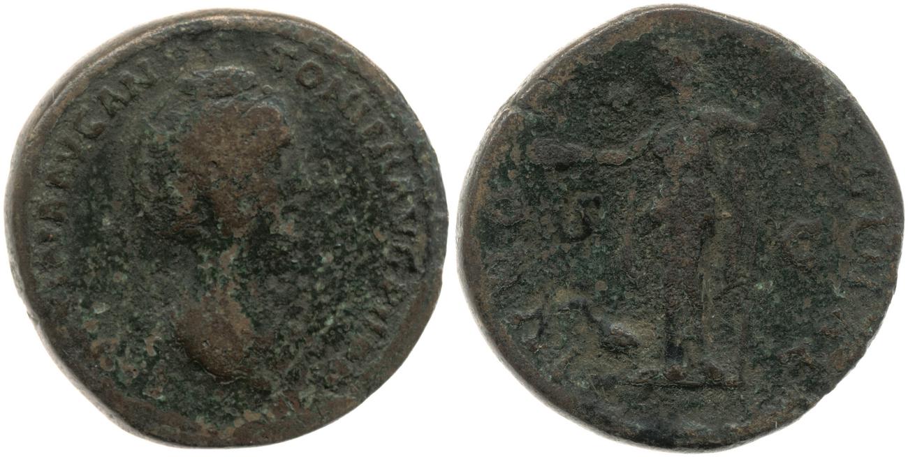 obverse RIC III Antoninus Pius 1078