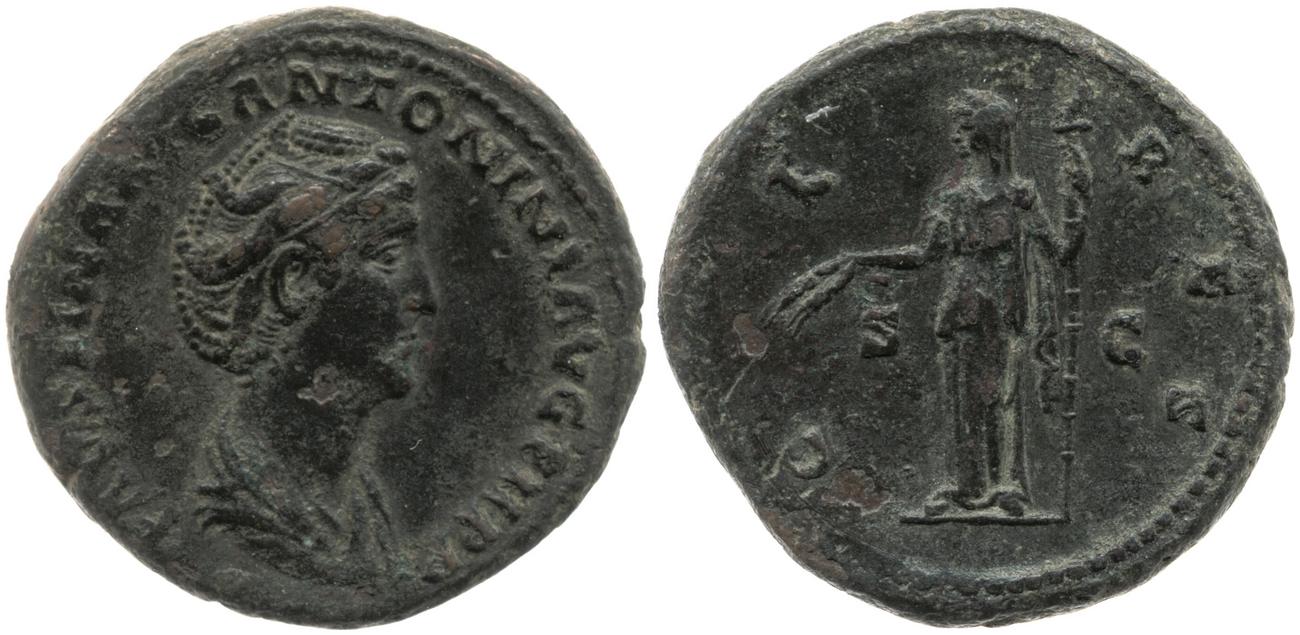 obverse RIC III Antoninus Pius 1084