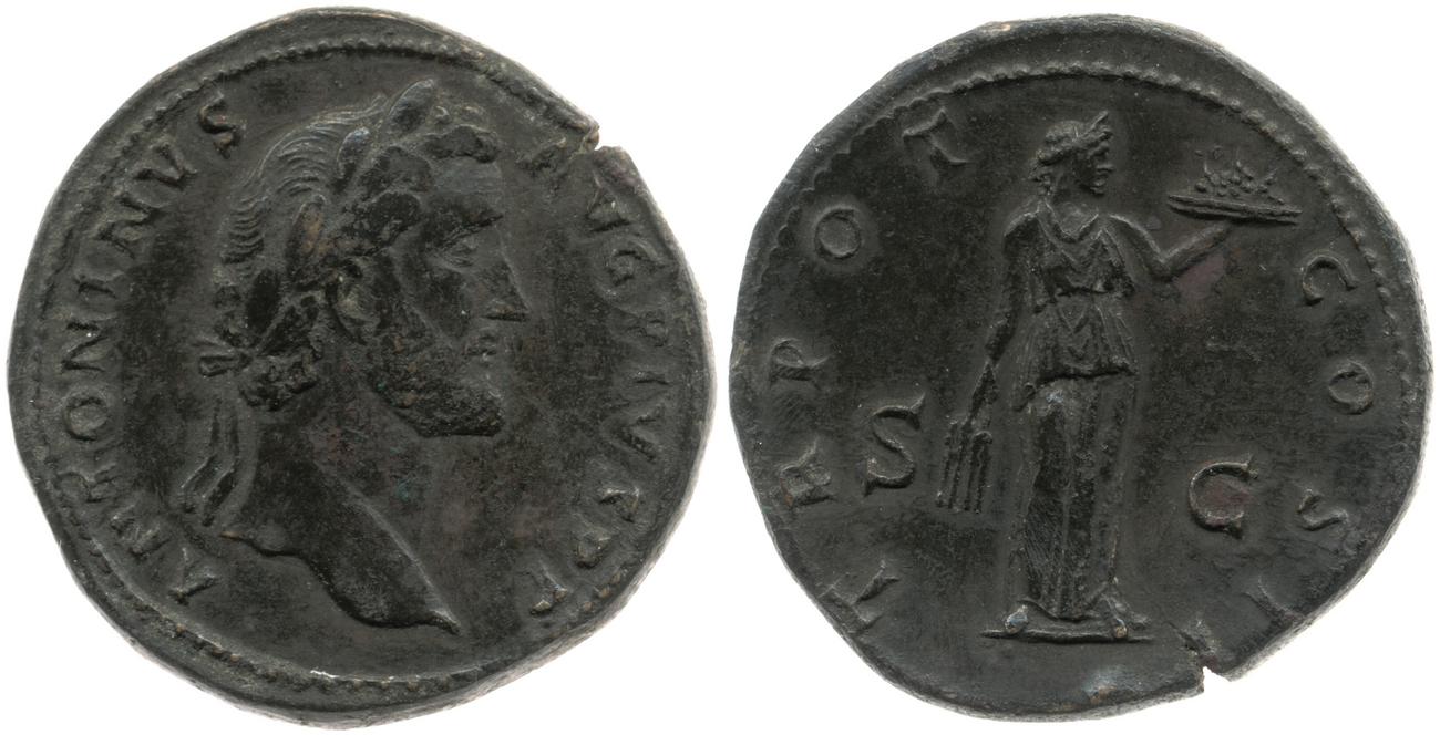 аверс RIC III Antoninus Pius 546