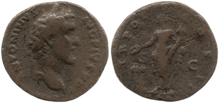 RIC III Antoninus Pius 568A, реверс, Британский музей