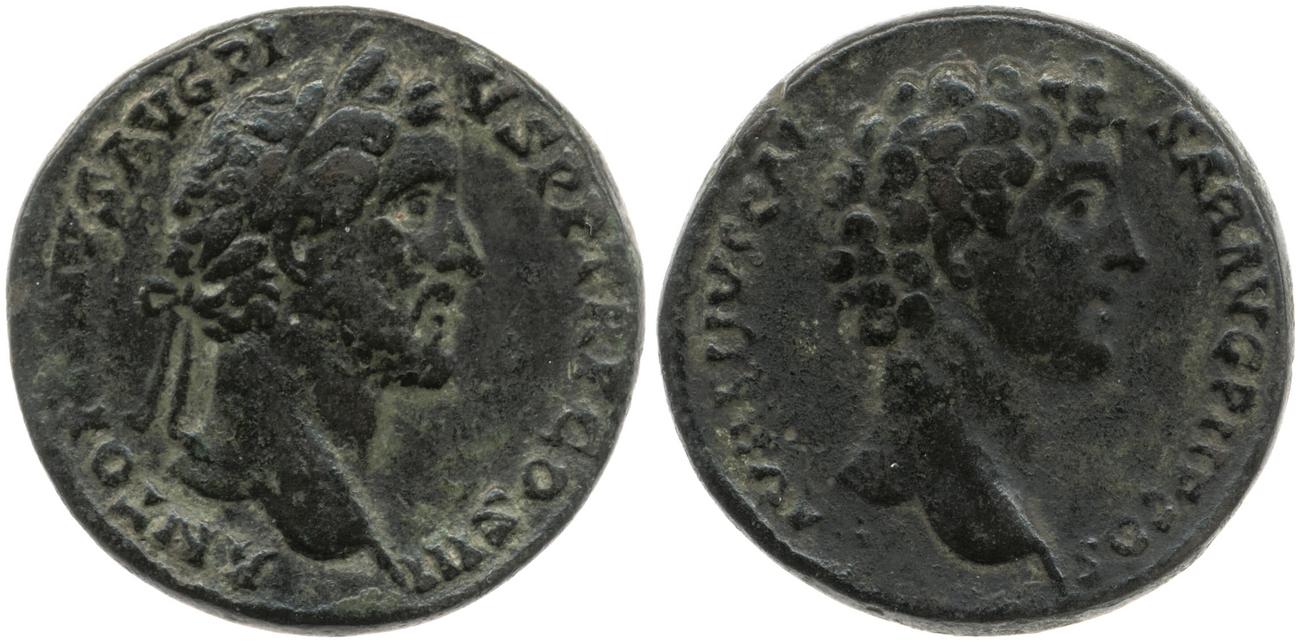 RIC III Antoninus Pius 1211, аверс, Британский музей