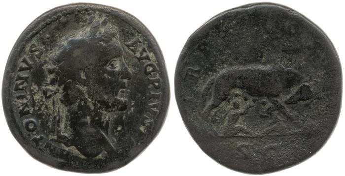 RIC III Antoninus Pius 648, реверс, Британский музей