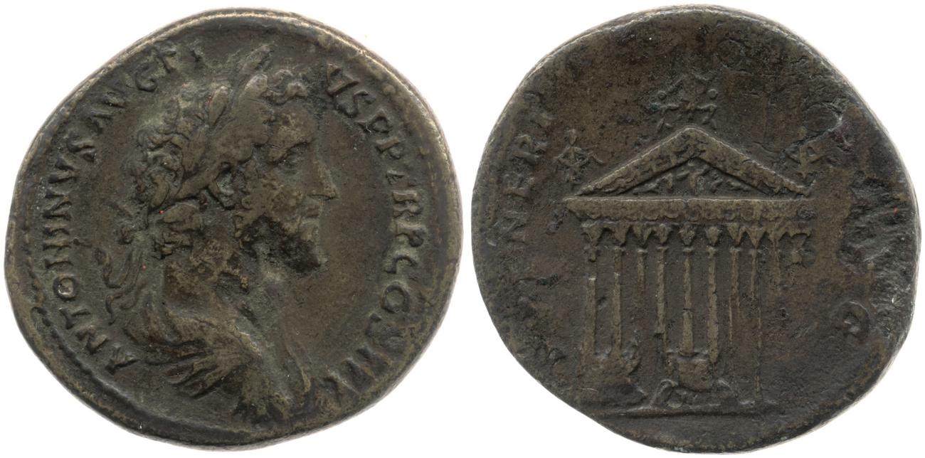 RIC III Antoninus Pius 652, аверс, Британский музей