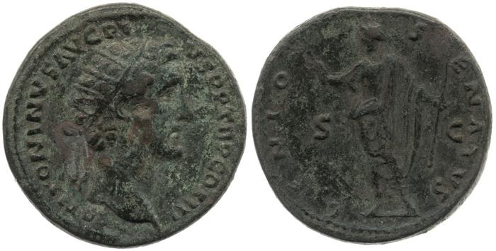 RIC III Antoninus Pius 660A, реверс, Британский музей