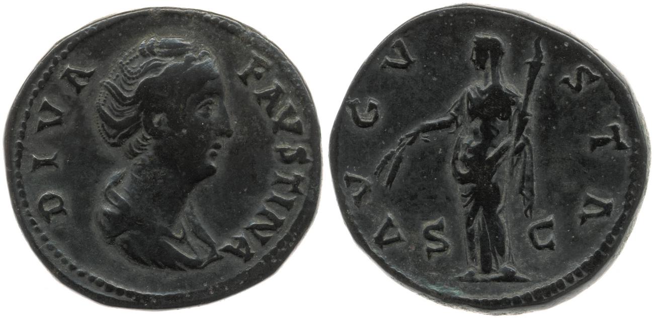 RIC III Antoninus Pius 1117, аверс, Британский музей