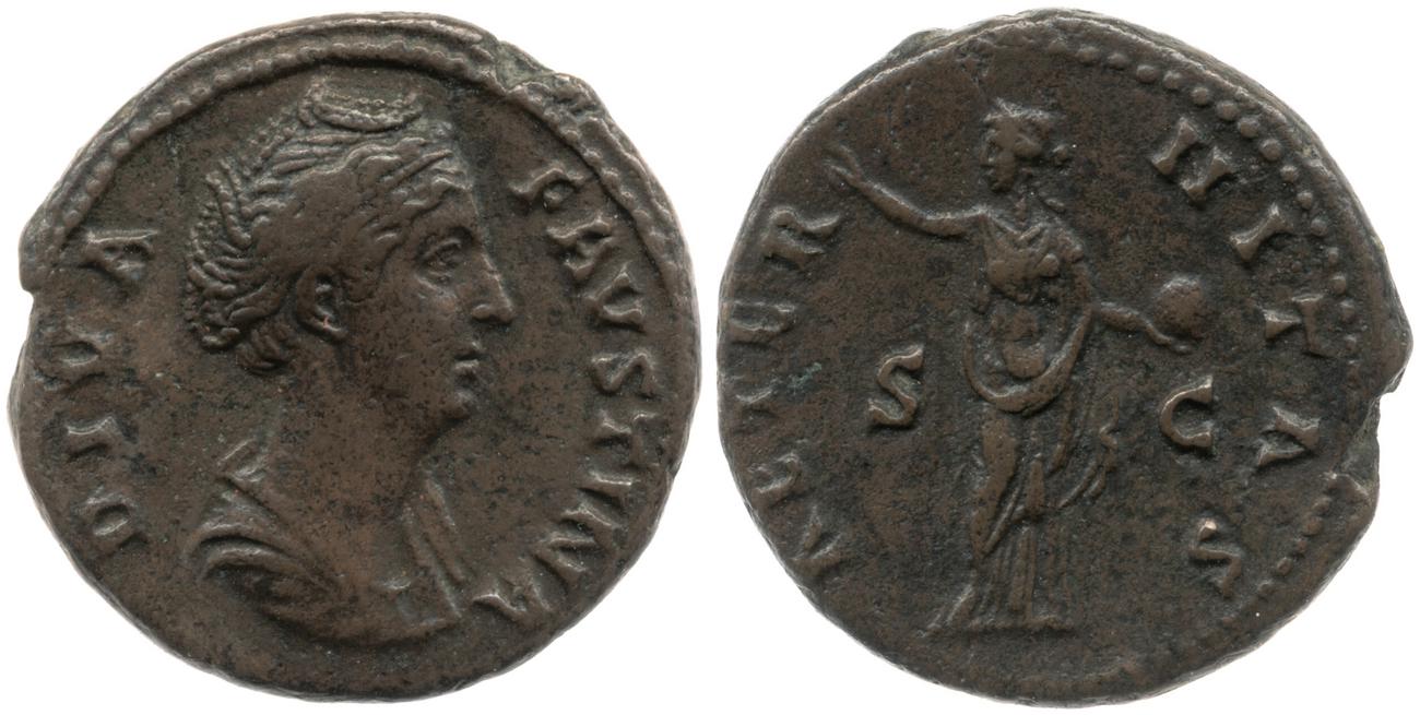 аверс RIC III Antoninus Pius 1164