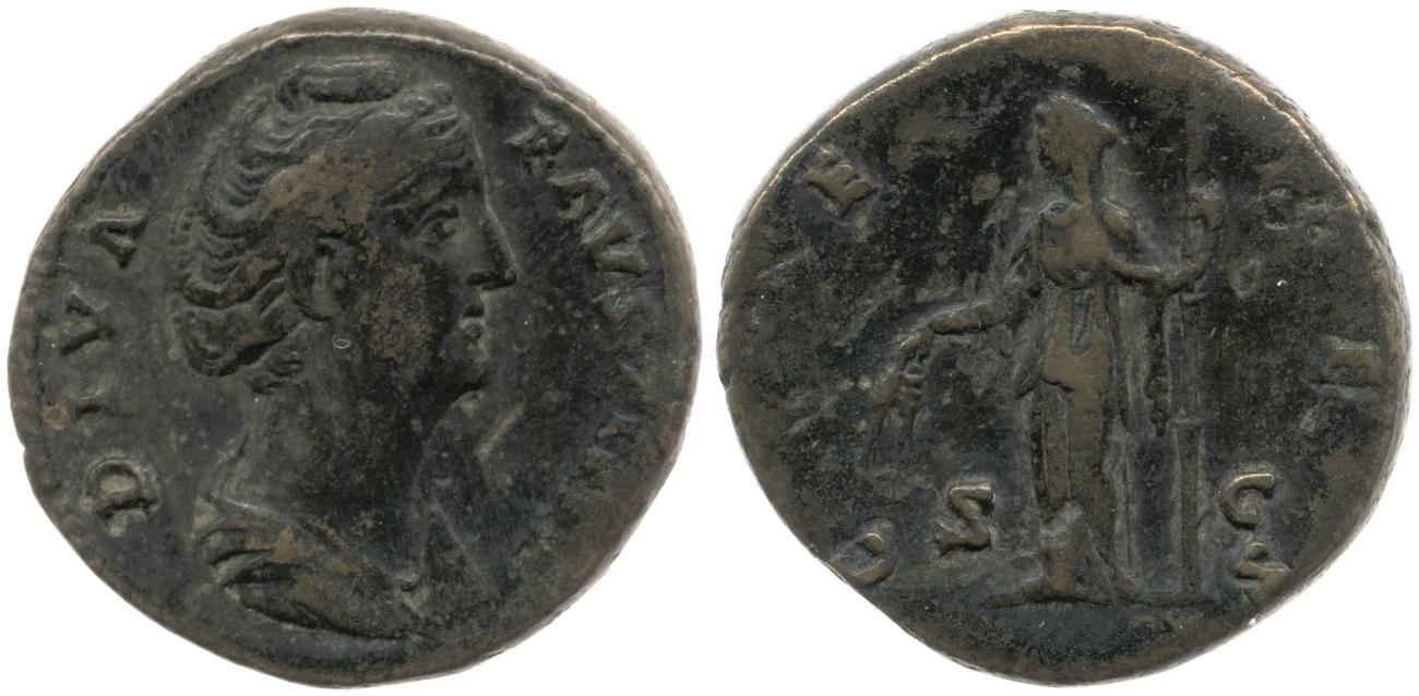 RIC III Antoninus Pius 1185, аверс, Британский музей