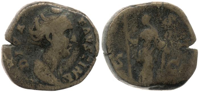 реверс RIC III Antoninus Pius 1196