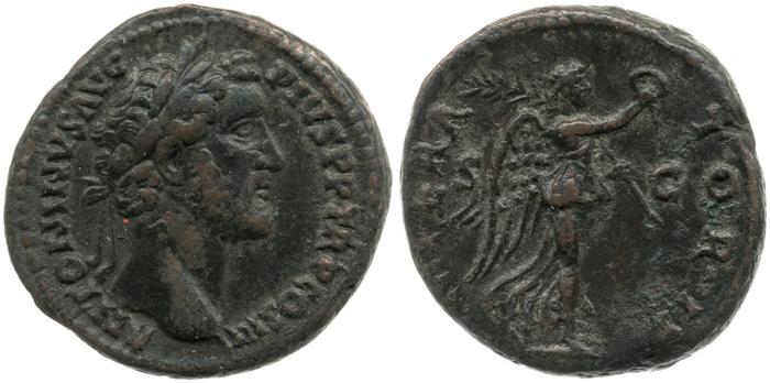 RIC III Antoninus Pius 731B, реверс, Британский музей