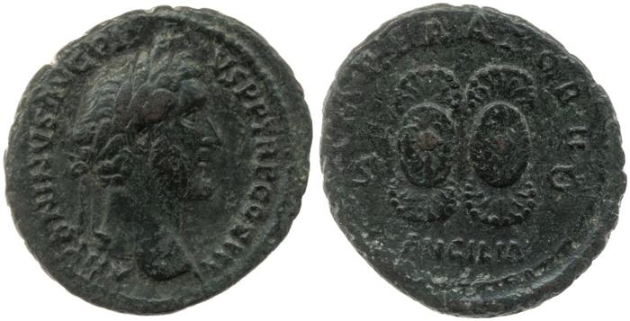 реверс RIC III Antoninus Pius 736A