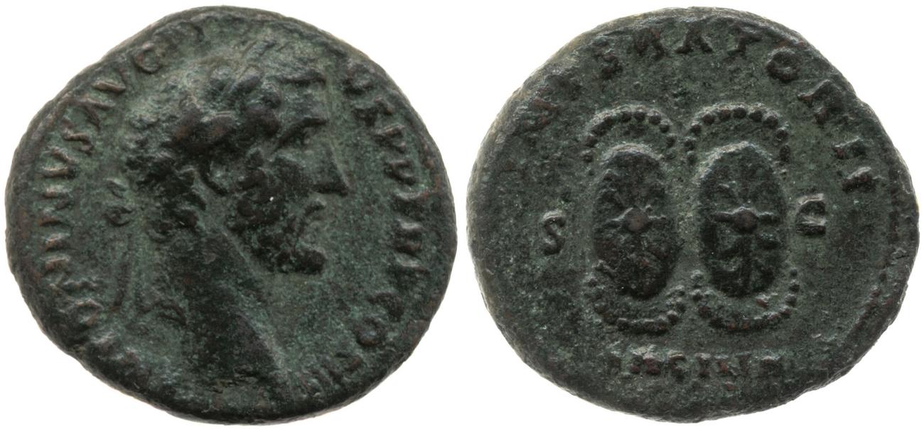 RIC III Antoninus Pius 736A, аверс, Британский музей