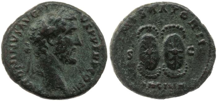 RIC III Antoninus Pius 736A, реверс, Британский музей
