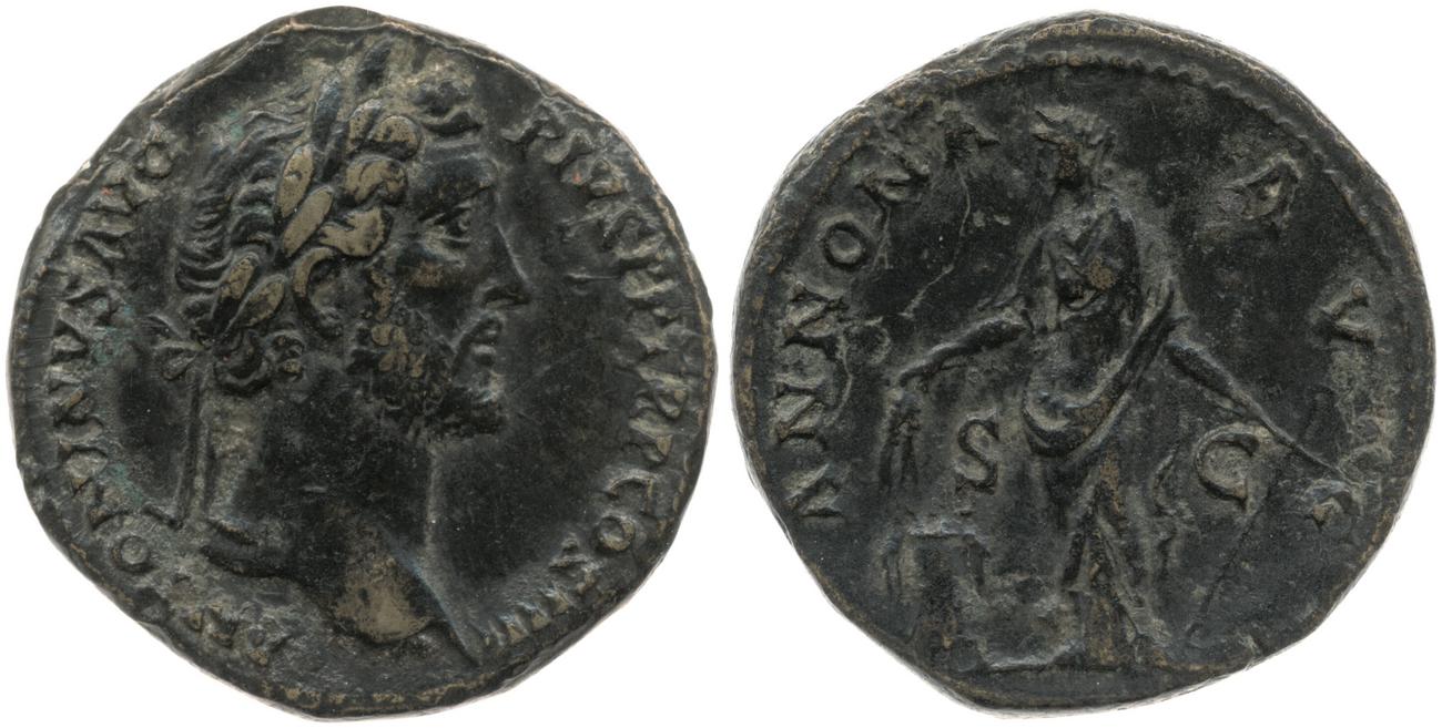 аверс RIC III Antoninus Pius 756