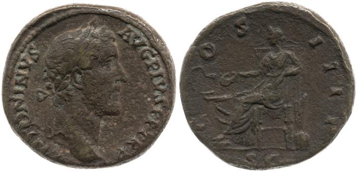 RIC III Antoninus Pius 763, реверс, Британский музей
