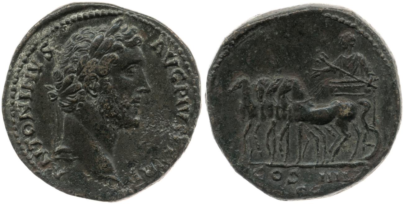 аверс RIC III Antoninus Pius 767A