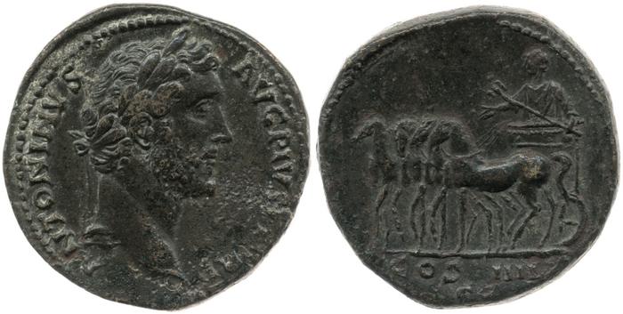 реверс RIC III Antoninus Pius 767A