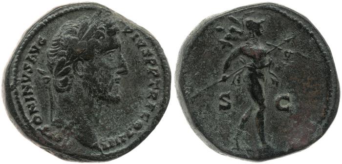 RIC III Antoninus Pius 778, реверс, bm