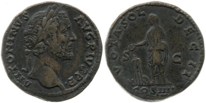 реверс RIC III Antoninus Pius 792