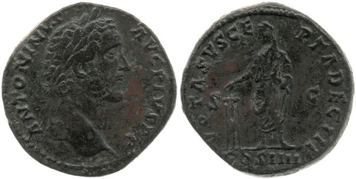 RIC III Antoninus Pius 794, реверс, Британский музей