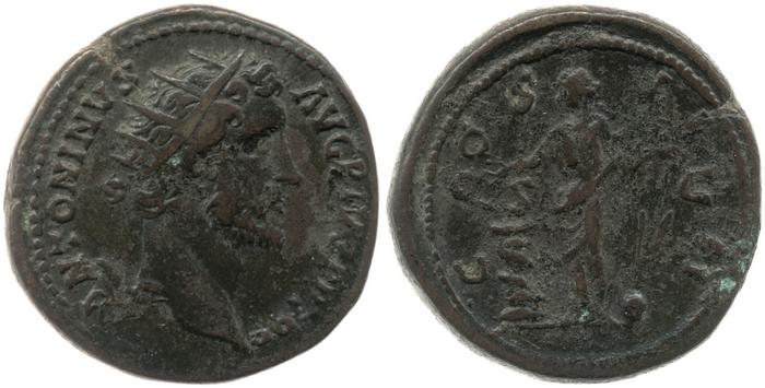 реверс RIC III Antoninus Pius 798