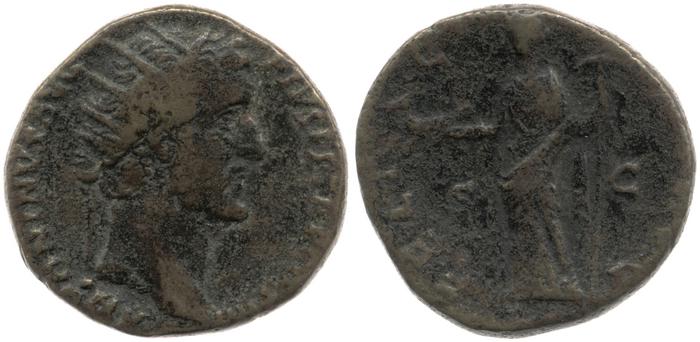 RIC III Antoninus Pius 800, реверс, bm