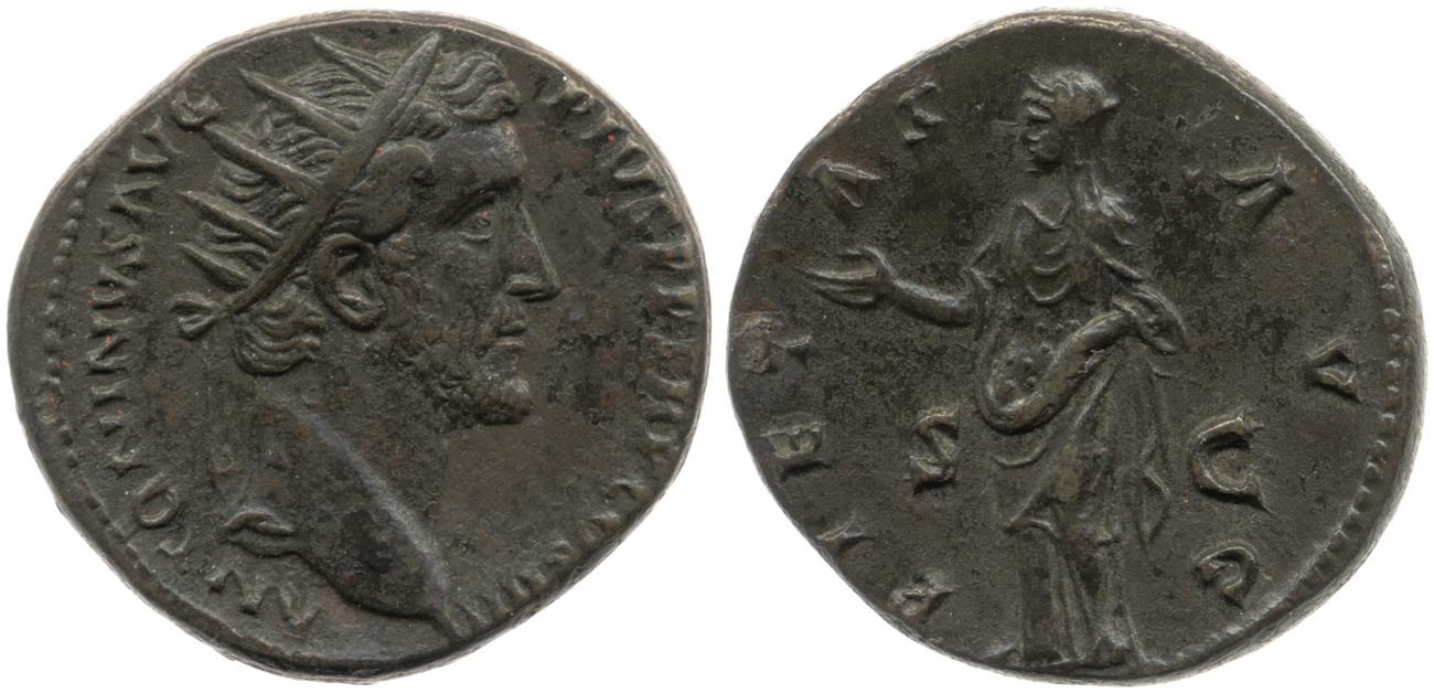 аверс RIC III Antoninus Pius 805